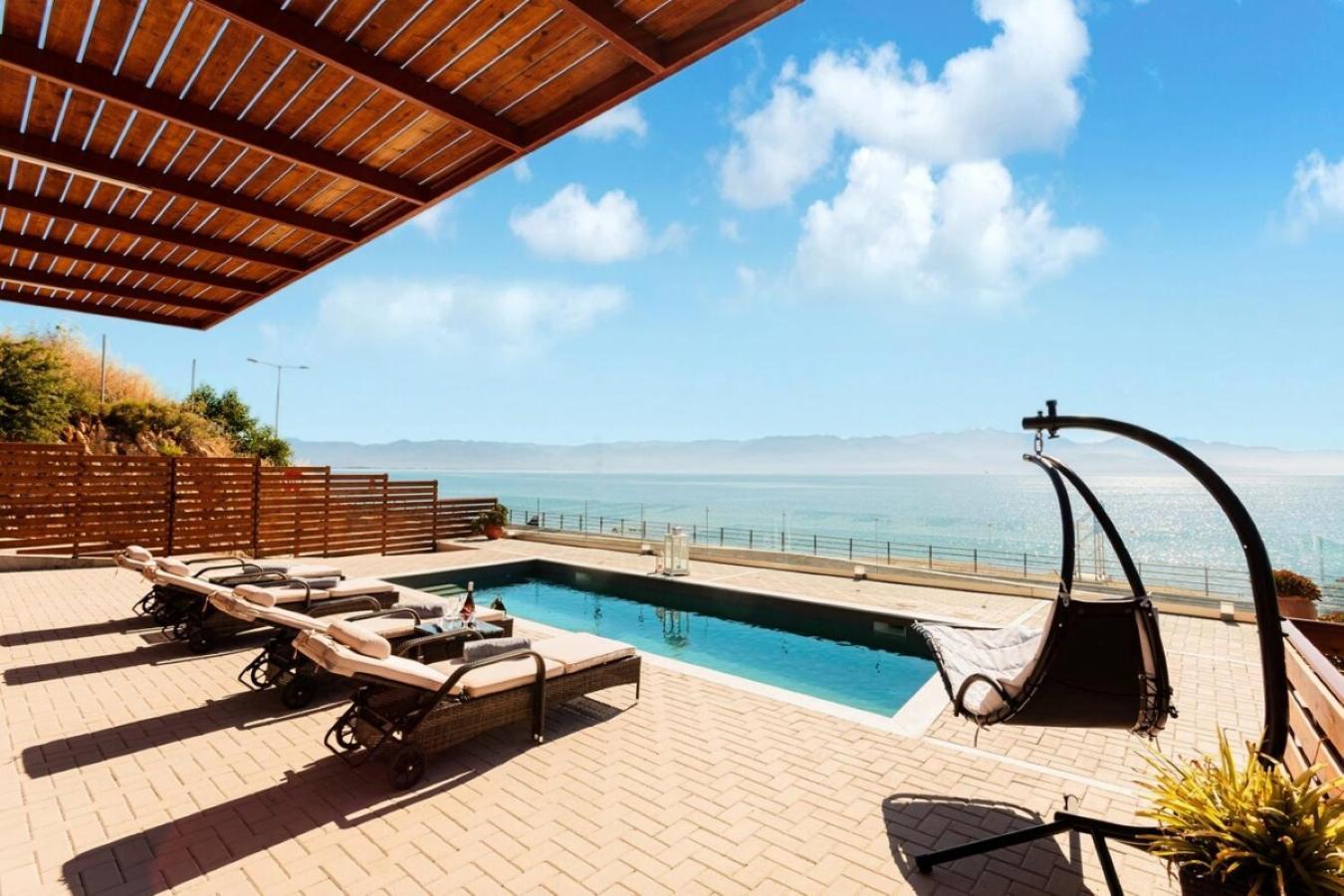 Seaside Summer Bliss - Aurora Luxury Pool Paradise Petalídhion Eksteriør billede